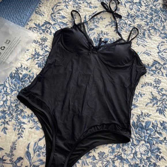 NWT: XL black swimsuit - Picture 2 of 4